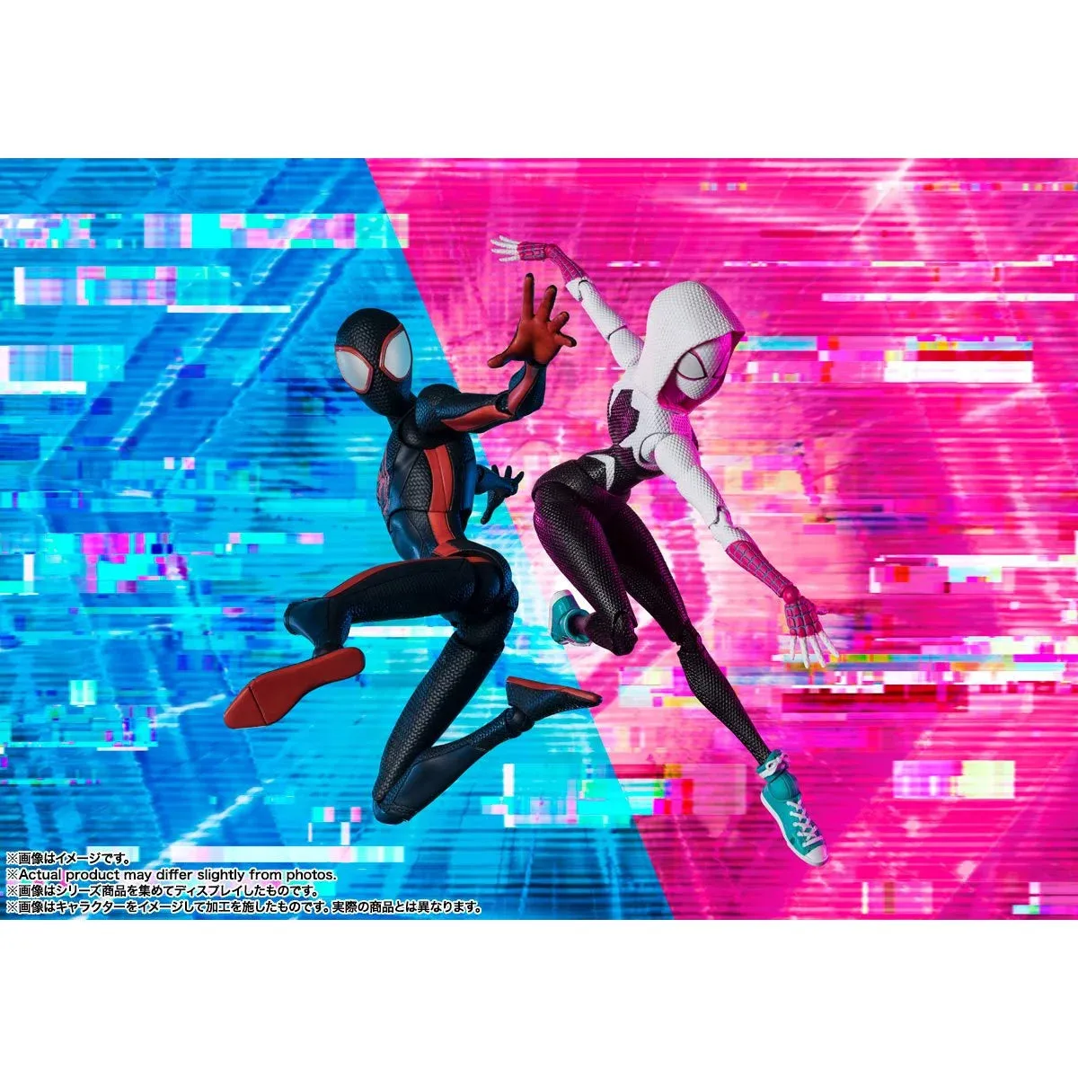 Spider-Man Across the Spiderverse Miles Morales Action Figure by Tamashii Nations
