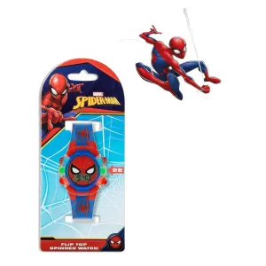 Spiderman Boy's Digital Quartz Watch with PU Strap