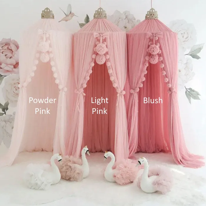 Spinkie Baby | Mini Pom Garland | Blush