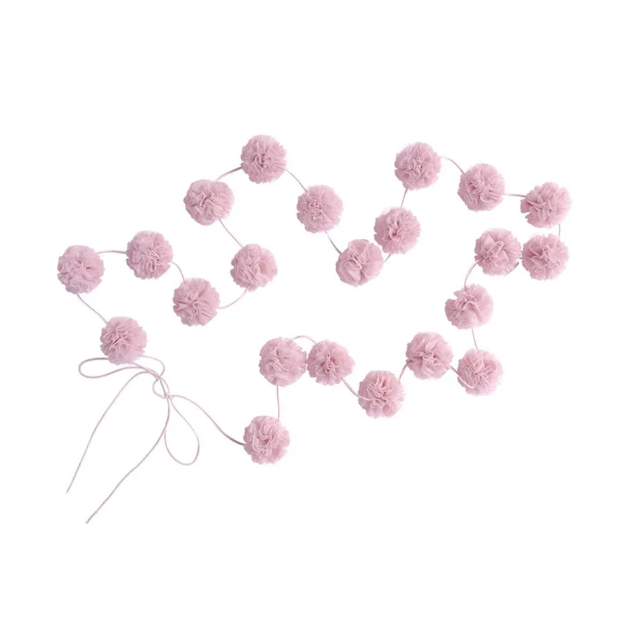 Spinkie Baby | Mini Pom Garland | Blush