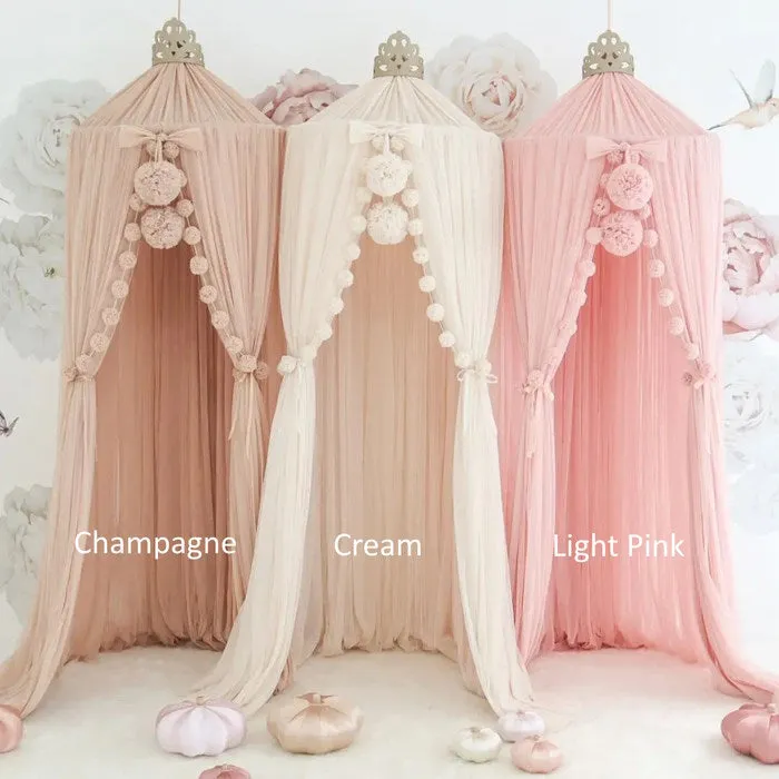 Spinkie Baby | Mini Pom Garland | Light Pink
