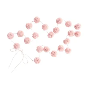 Spinkie Baby | Mini Pom Garland | Light Pink