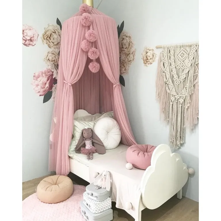 Spinkie Baby | Pom Garland | Blush