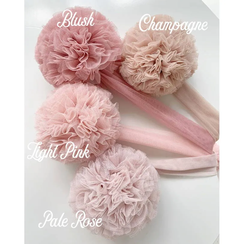 Spinkie Baby | Pom Garland | Blush