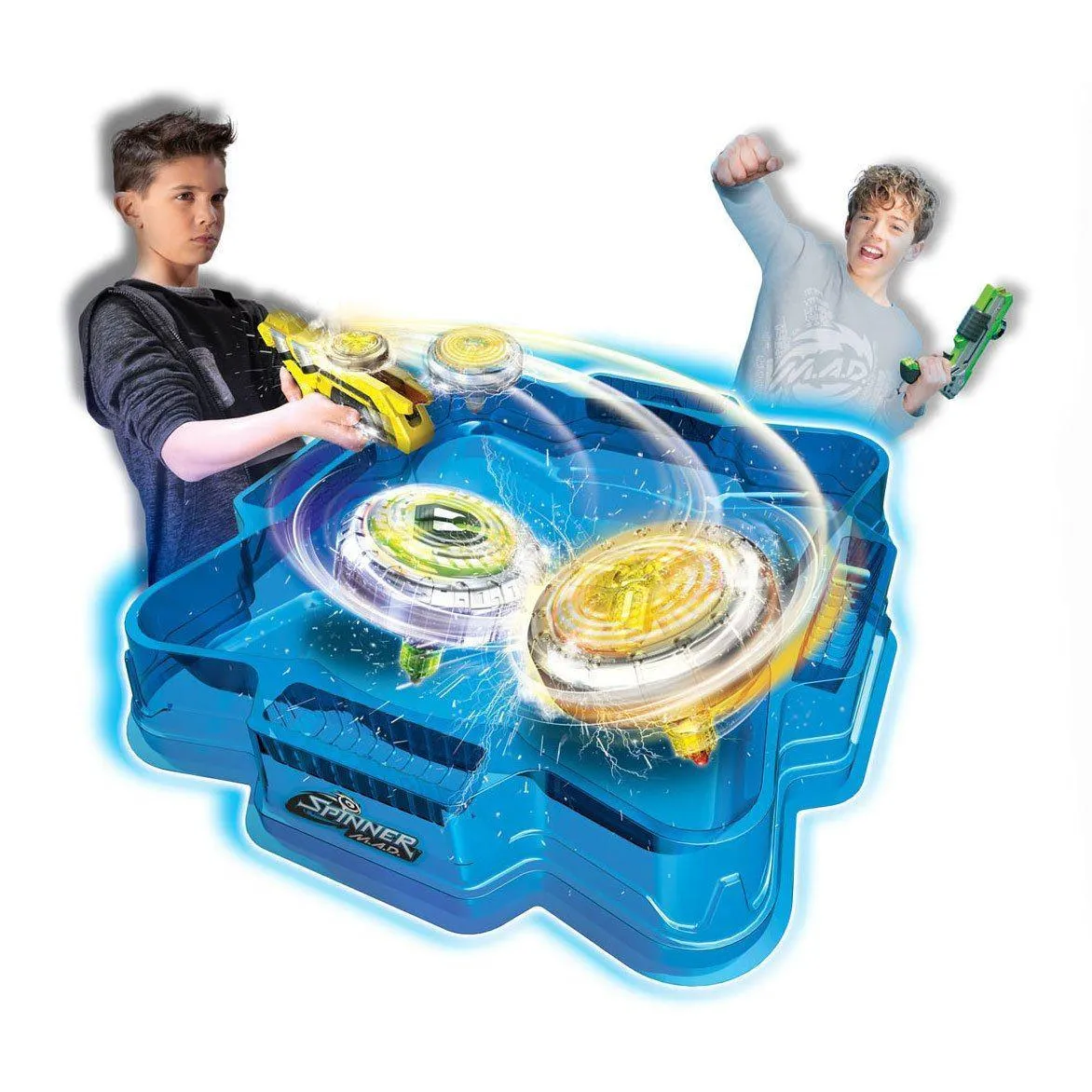Spinner M.A.D. Single Shot Blaster - Blue