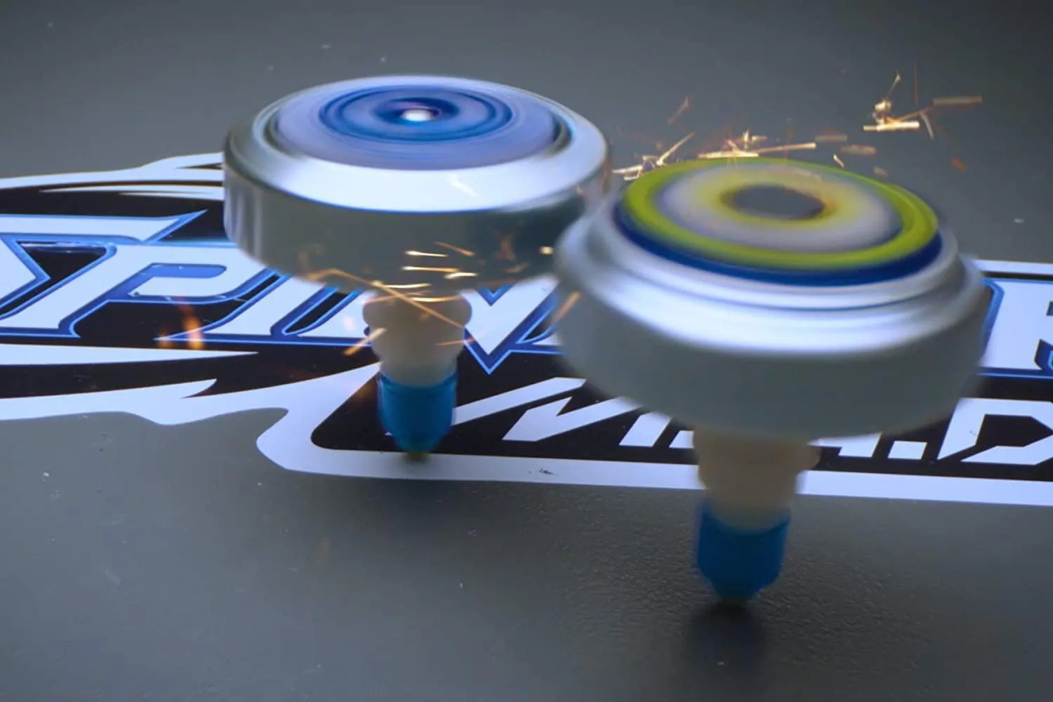 Spinner M.A.D. Single Shot Blaster - Blue