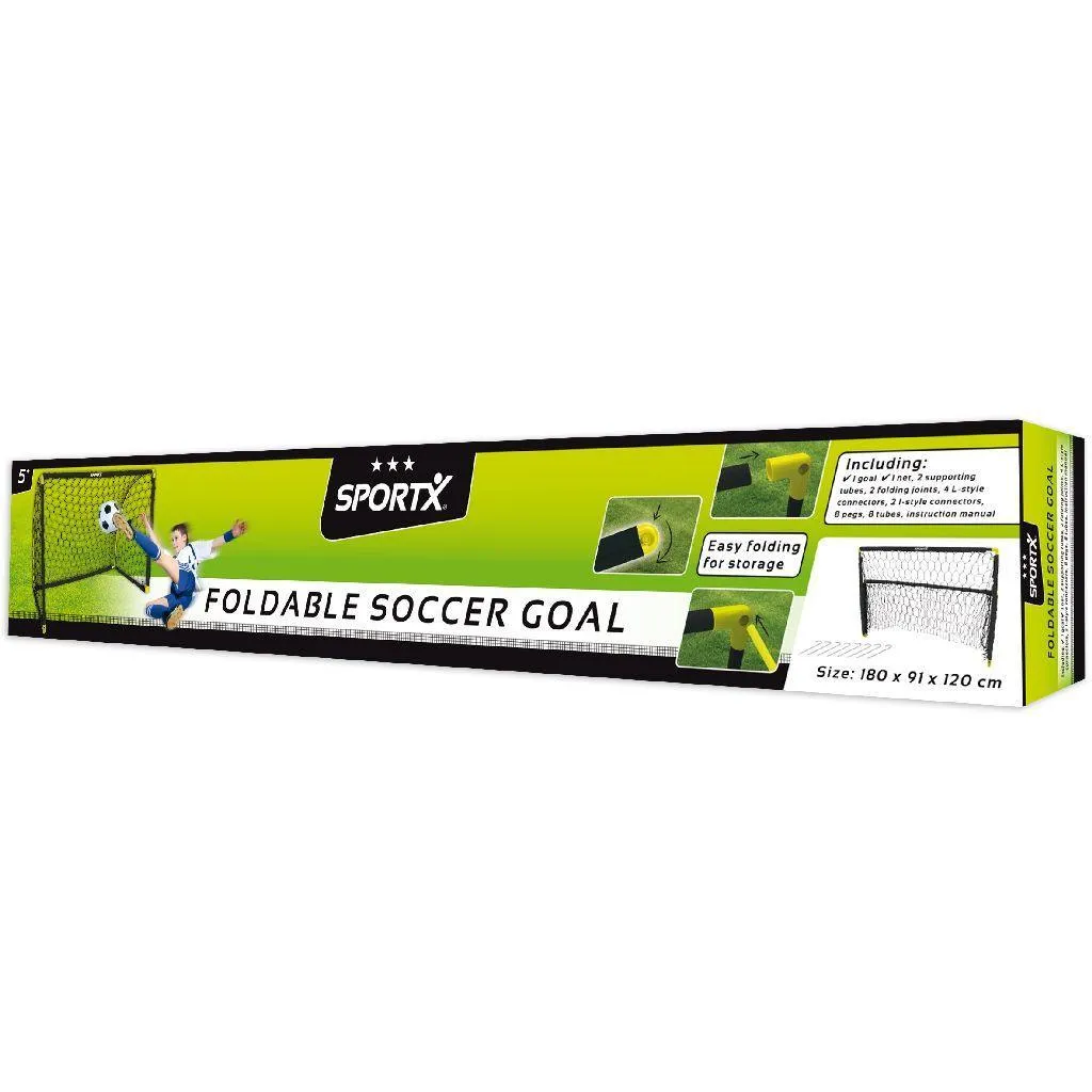 SportX Foldable Soccer Goal 1.8m
