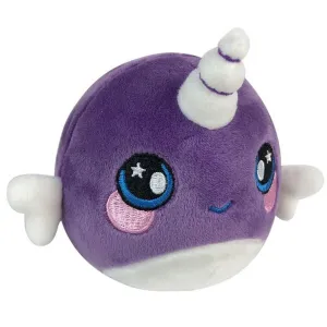 Squeezamals 9cm Nellie Narwhal