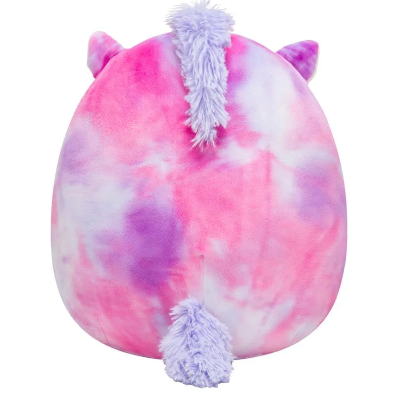 Squishmallows 12 Inch Plush S16 Lola Purple And Pink TieDye Unicorn