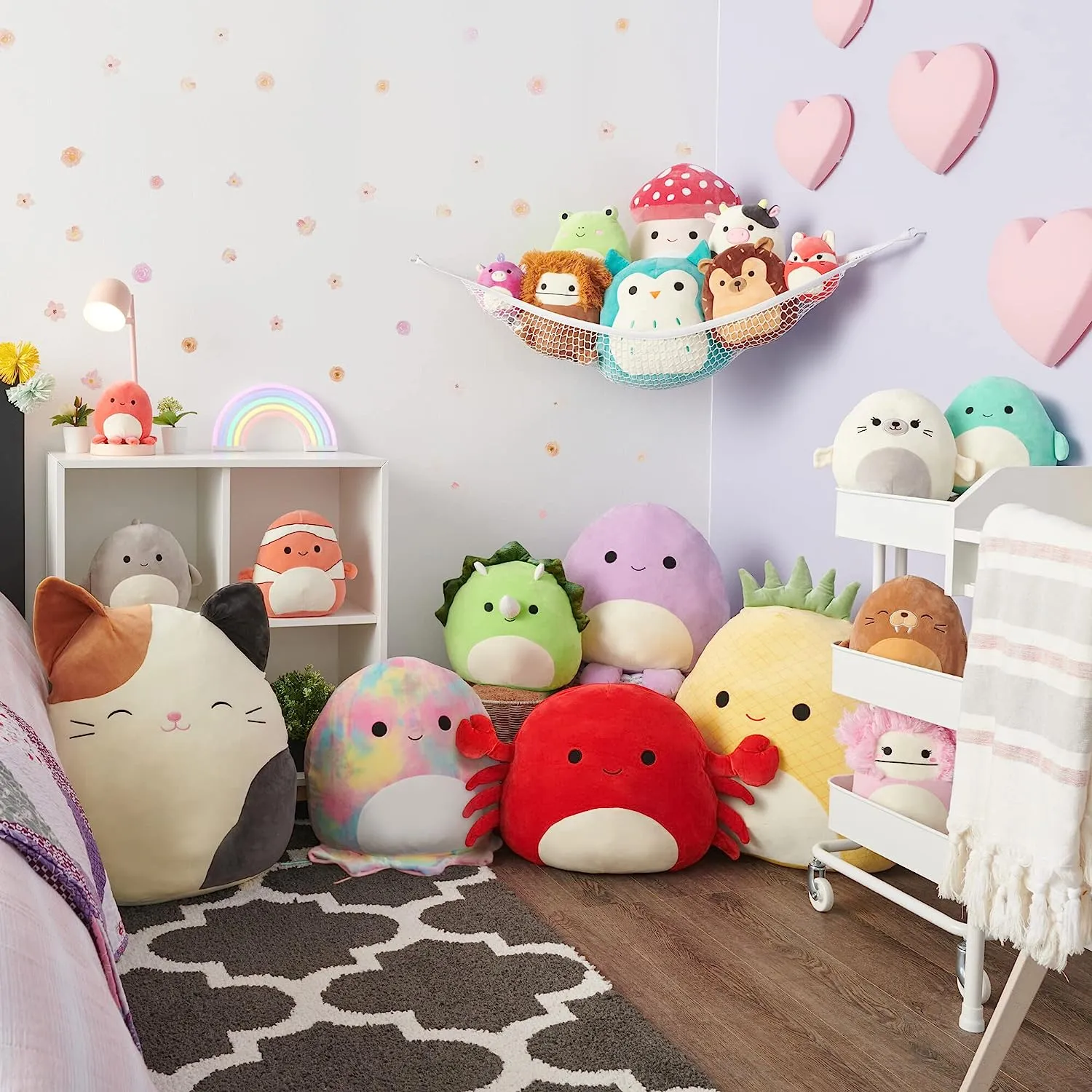 Squishmallows 12" Daxxon - Purple Alien W/Bucket Hat