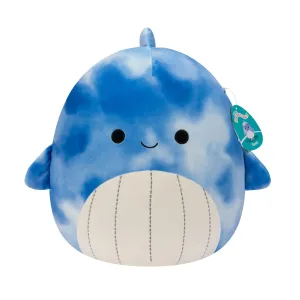 Squishmallows 14 Inch Plush S16 Samir TieDye Blue Whale