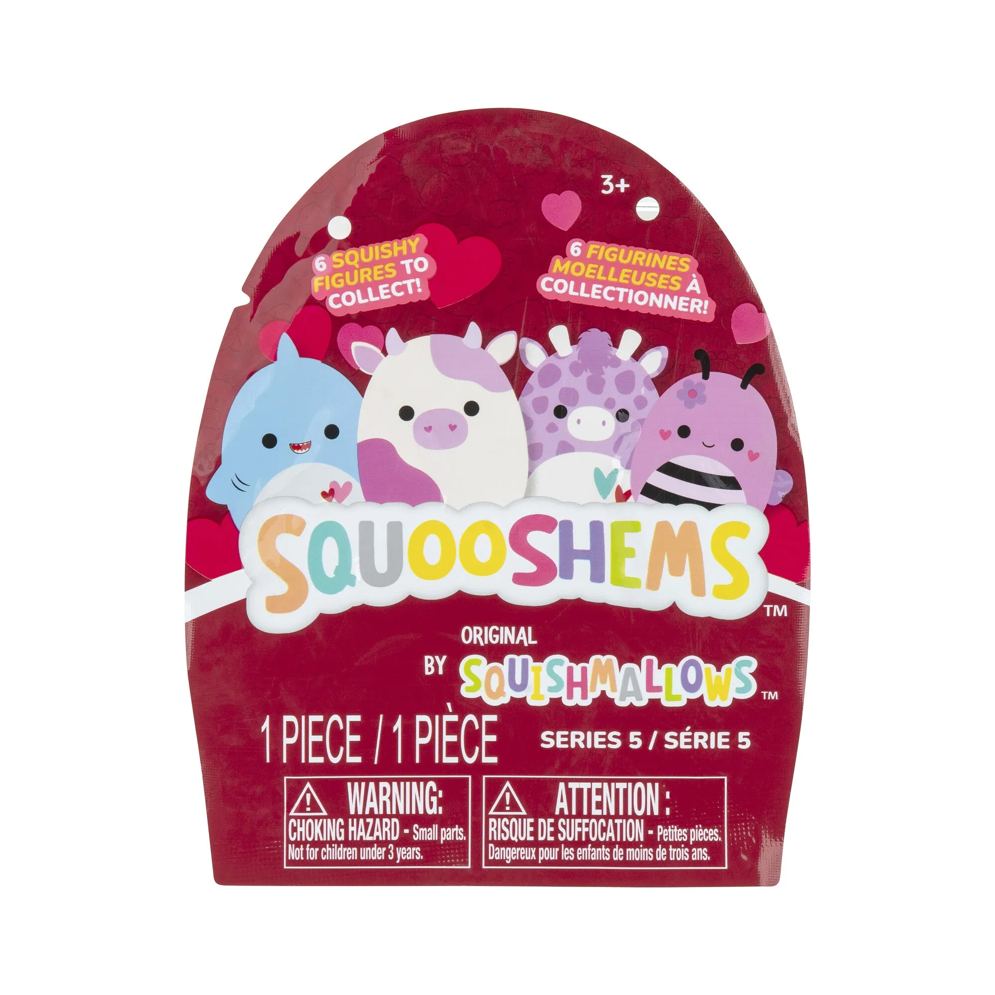 Squishmallows 2.5 Inch Squooshems Season Valentines Blind Pack
