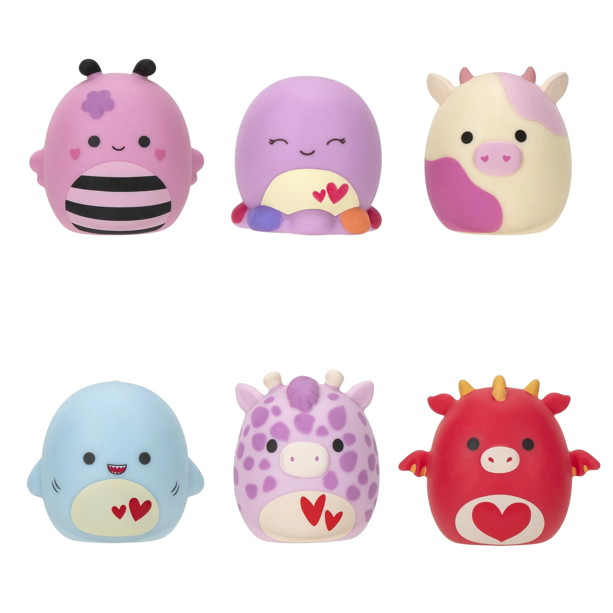 Squishmallows 2.5 Inch Squooshems Season Valentines Blind Pack