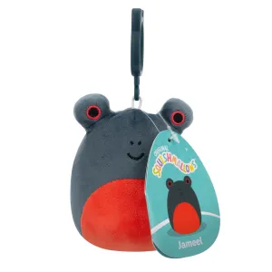 Squishmallows 3.5 Inch Plush Clip-On S20 Jameel Dark Blue Frog