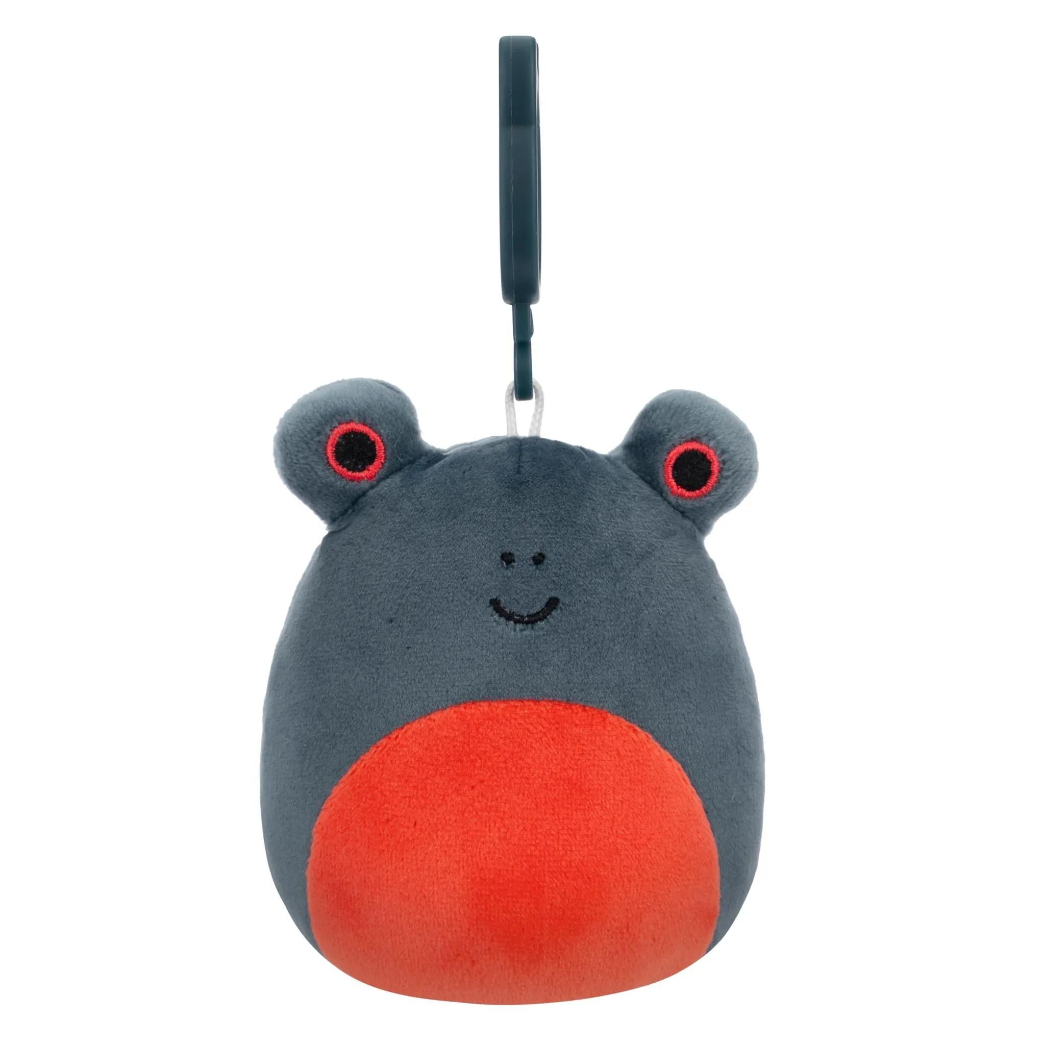 Squishmallows 3.5 Inch Plush Clip-On S20 Jameel Dark Blue Frog