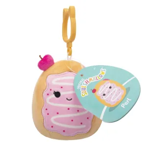 Squishmallows 3.5 Inch Plush Clip-On S20 Perl Pink Cherry Toaster