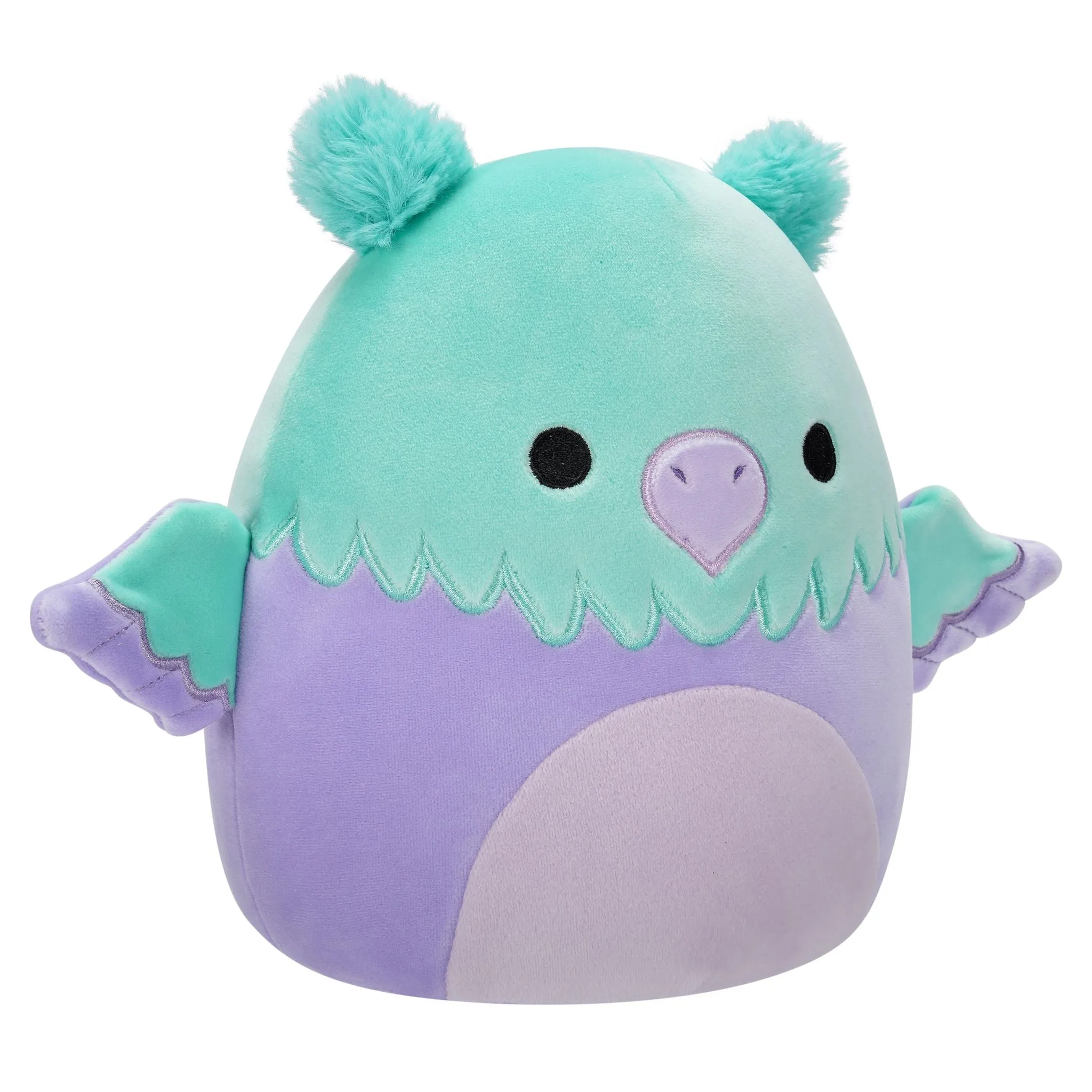 Squishmallows 5 Inch Plush Minerva Aqua And Purple Griffin