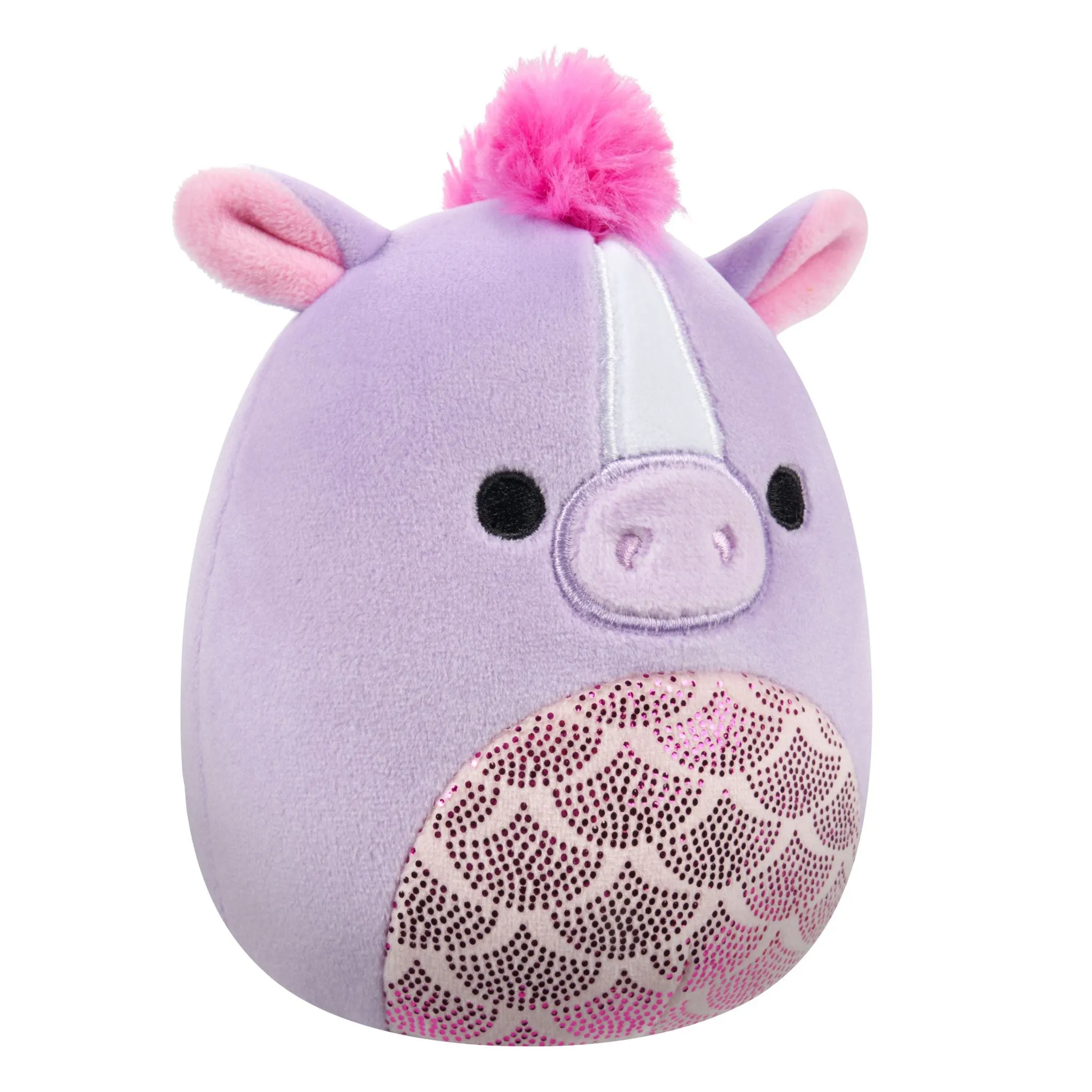 Squishmallows 5 Inch Plush Quayn The Purple Hippocampus