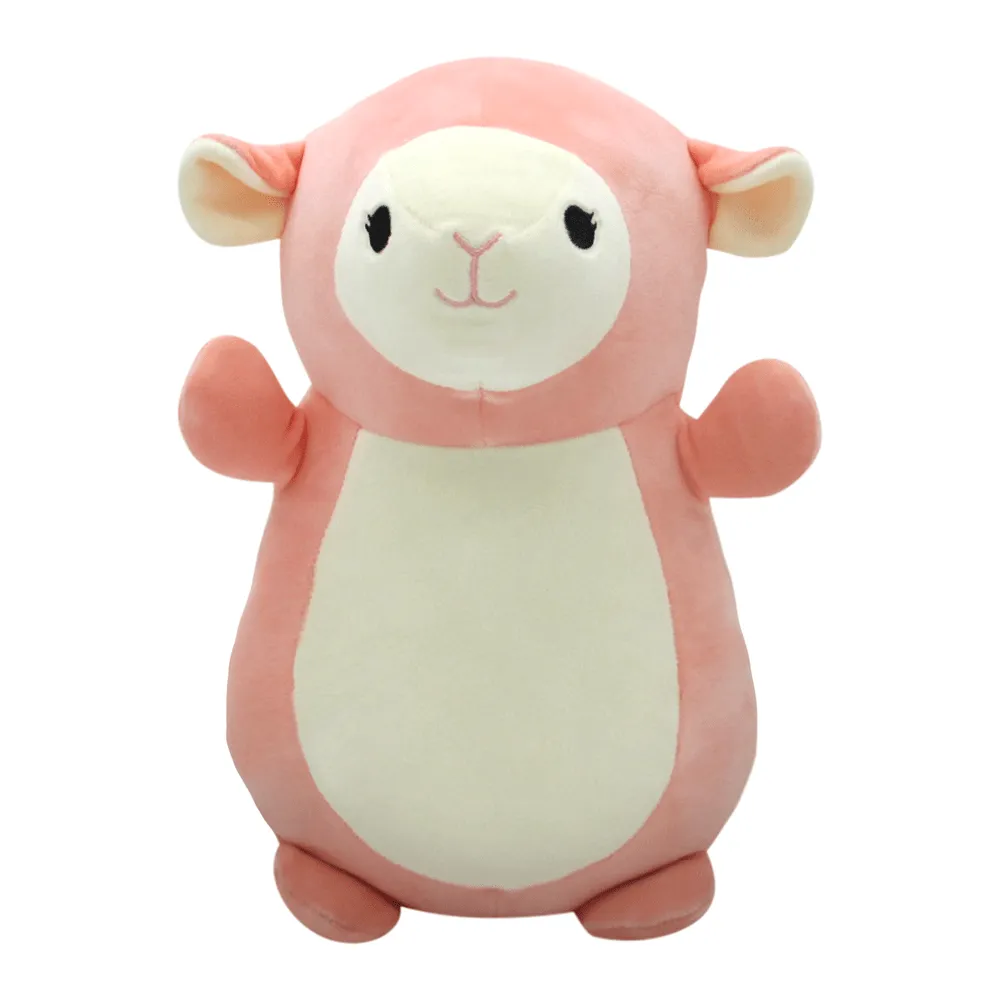 Squishmallows Hugmees 10 Inch Plush Elsa The Pink Lamb