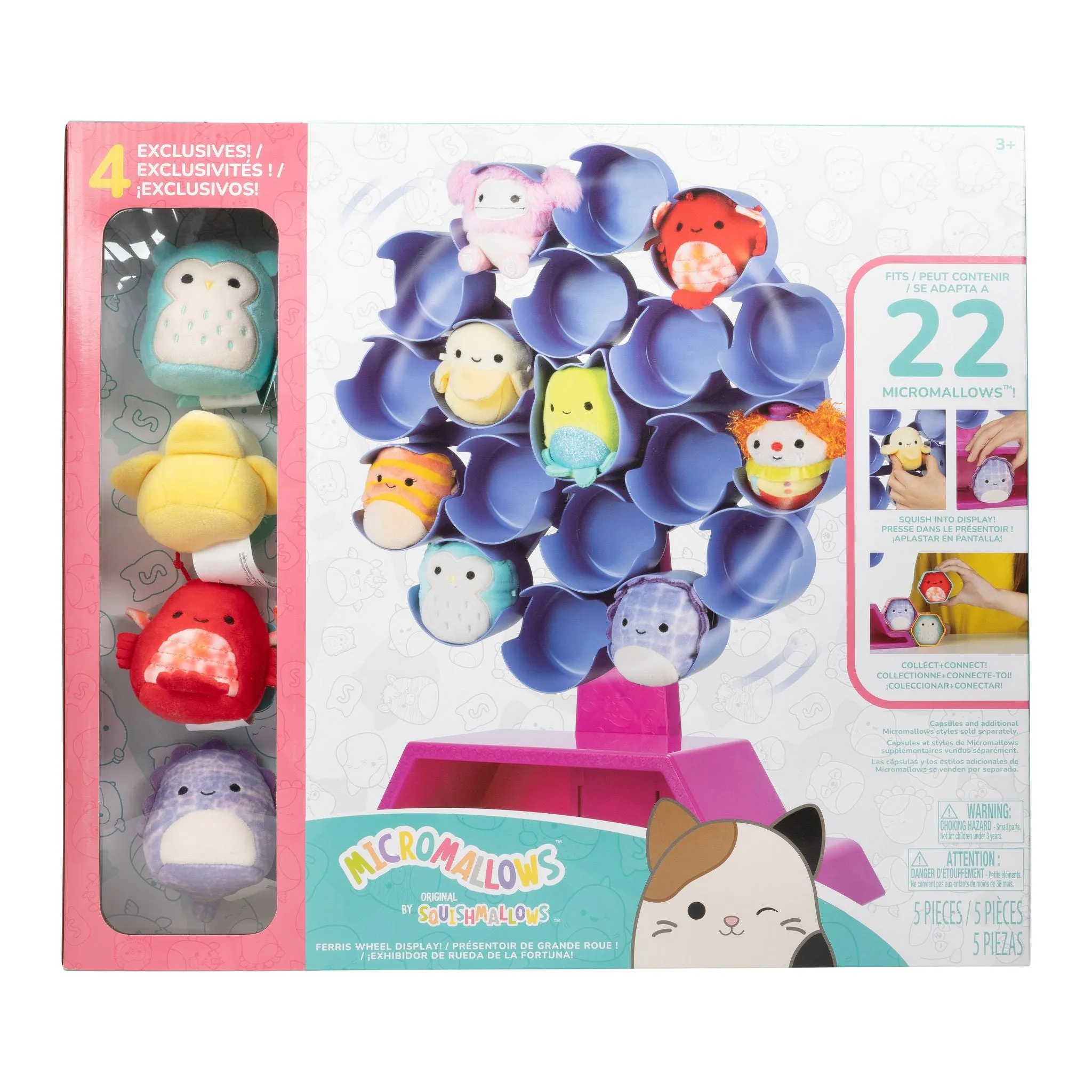 Squishmallows Micromallows 2.5 Inch (6.35cm) Ferris Wheel