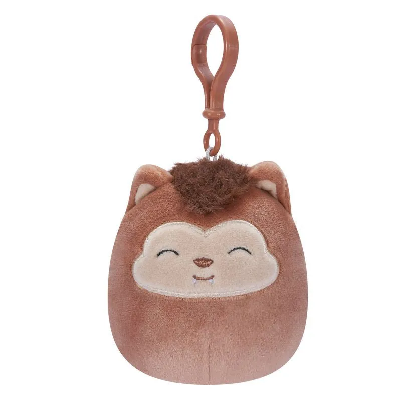 Squishmallows Season Halloween 3.5 Inch Plush Clip-On Wade Werewolf