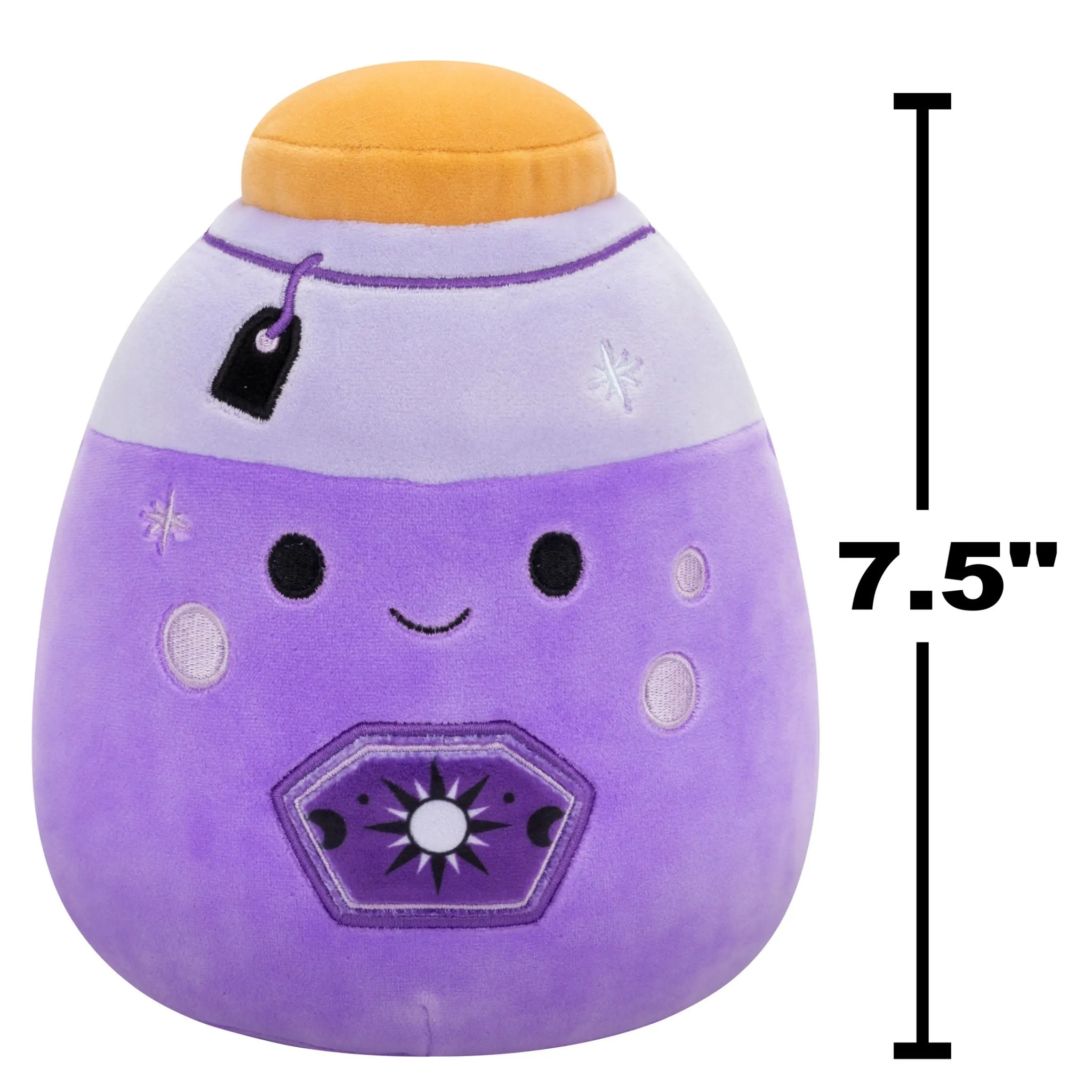 Squishmallows Season Halloween 7.5 Inch Plush Kensington Neon Purple Potion