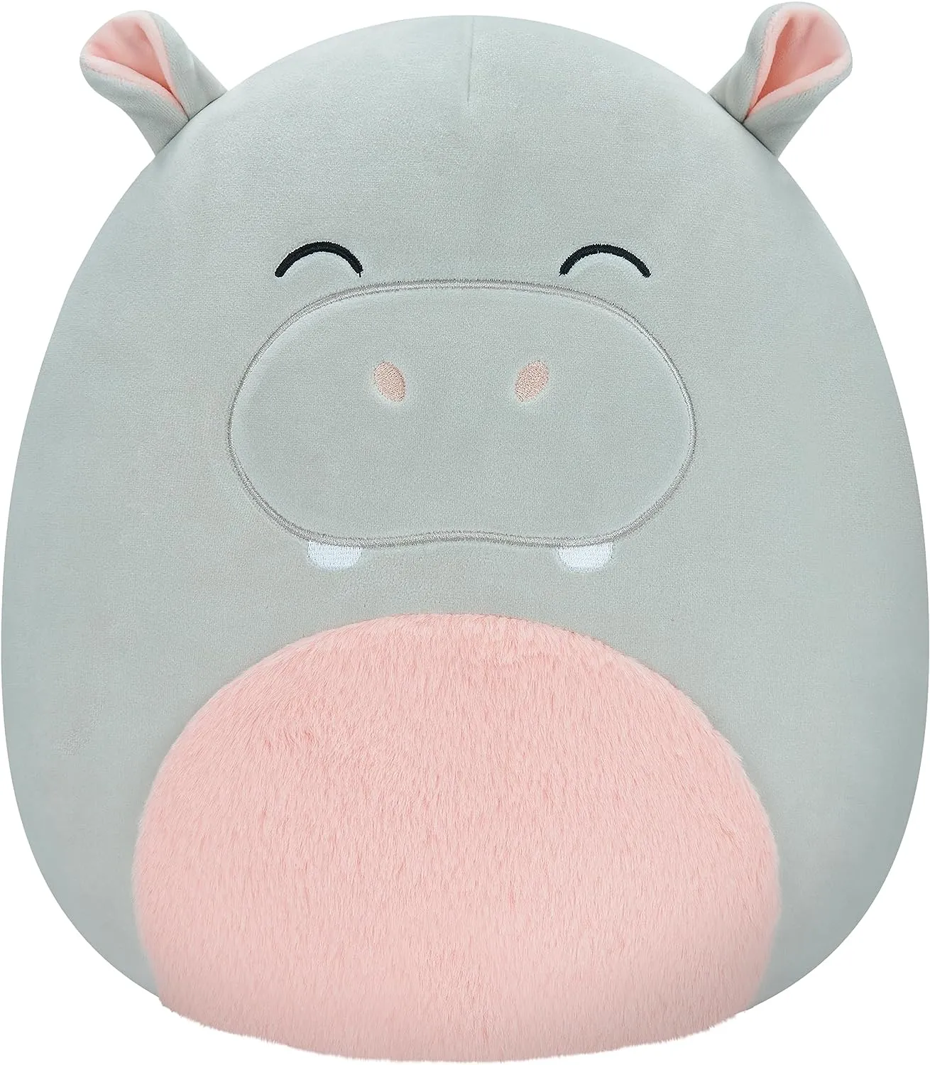 Squishmallows SQCR04133 Harrison - Grey Hippo 12"