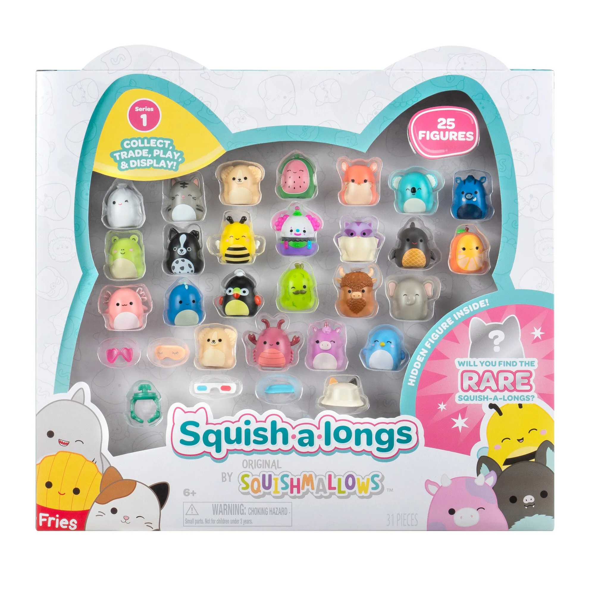 Squishmallows Squishalongs 25 Pack