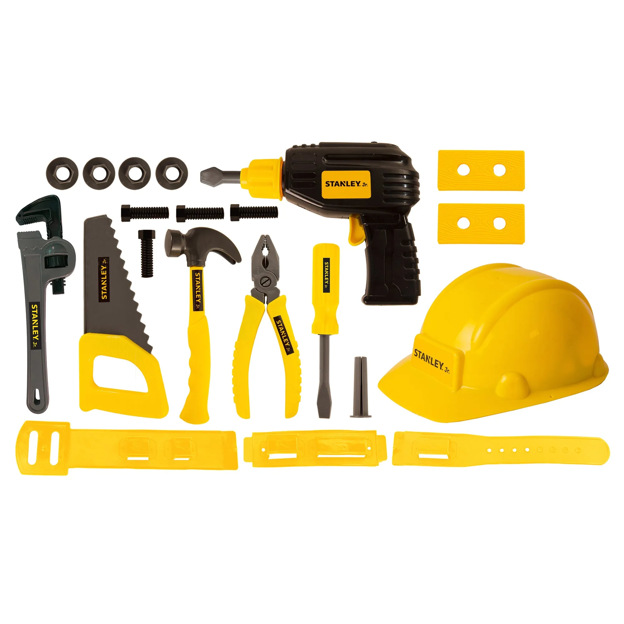 Stanley Jr. 19 Piece Pretend Play Tool Set