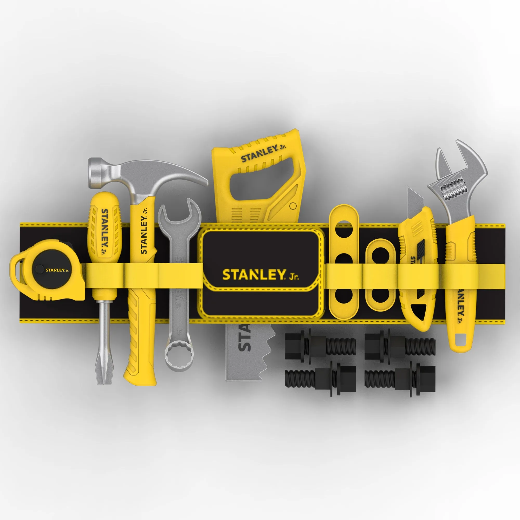 Stanley Jr. 24 Piece Pretend Play Tool Belt Set