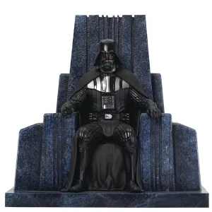 Star Wars Premier Collection Disneyplus Obi-Wan Darth Vader On Throne Statue By Diamond Gallery
