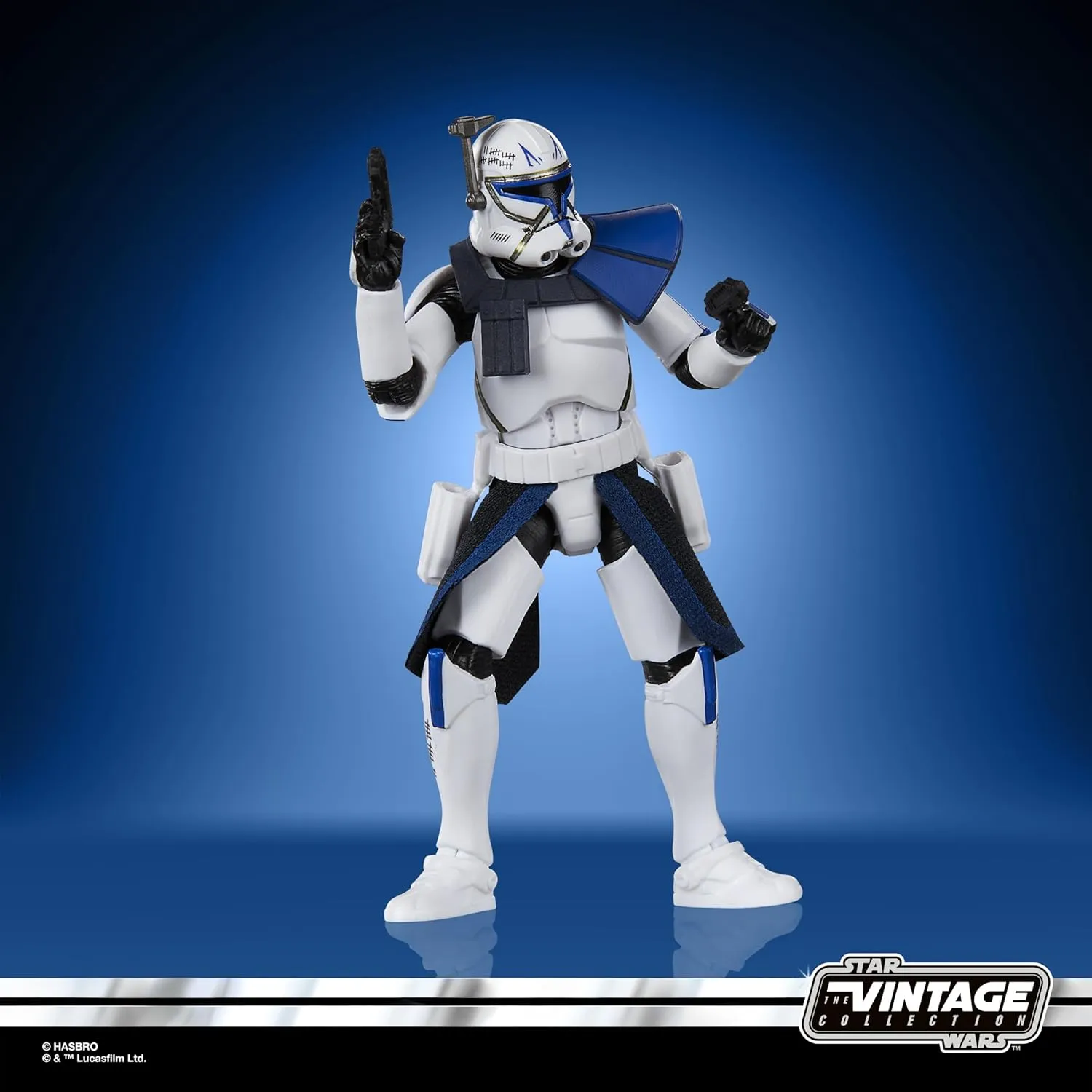 Star Wars The Vintage Collection Clone Commander Rex (Bracca Mission) - 3.75-Inch Action Figure for Ages 4 