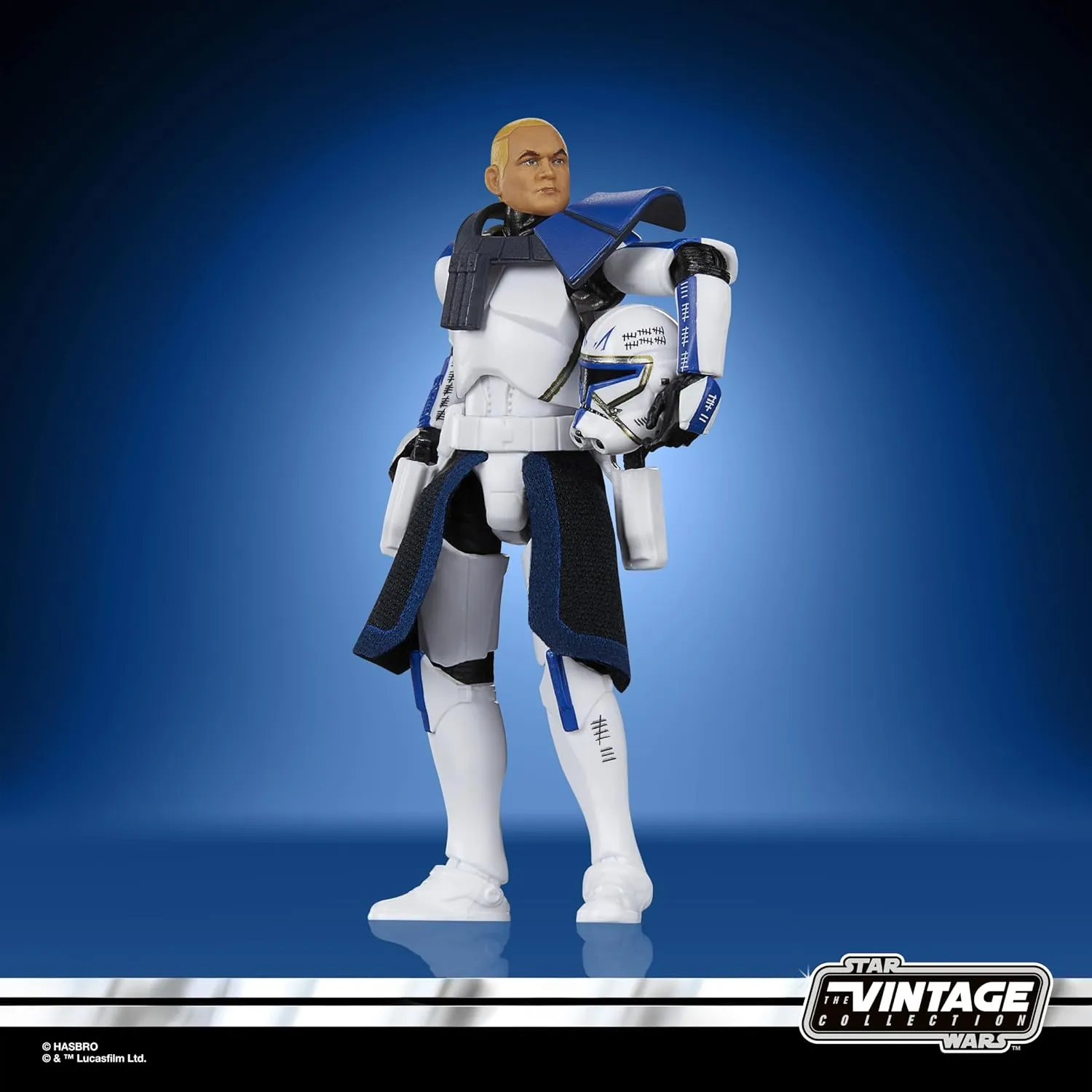 Star Wars The Vintage Collection Clone Commander Rex (Bracca Mission) - 3.75-Inch Action Figure for Ages 4 