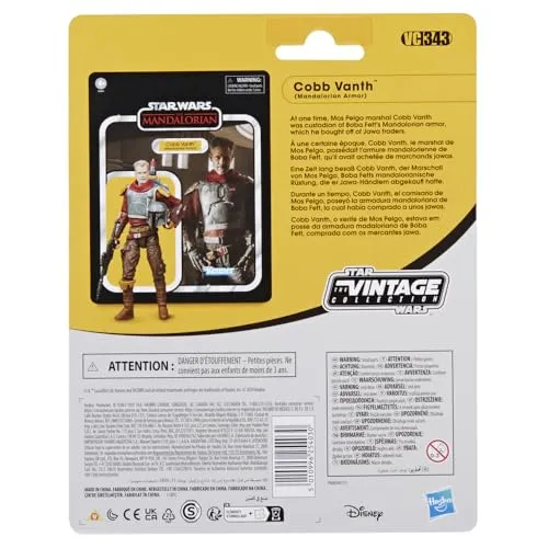 STAR WARS VIN Crosswalk Action Figure - Multi-Colored Play Figure for Ages 4 