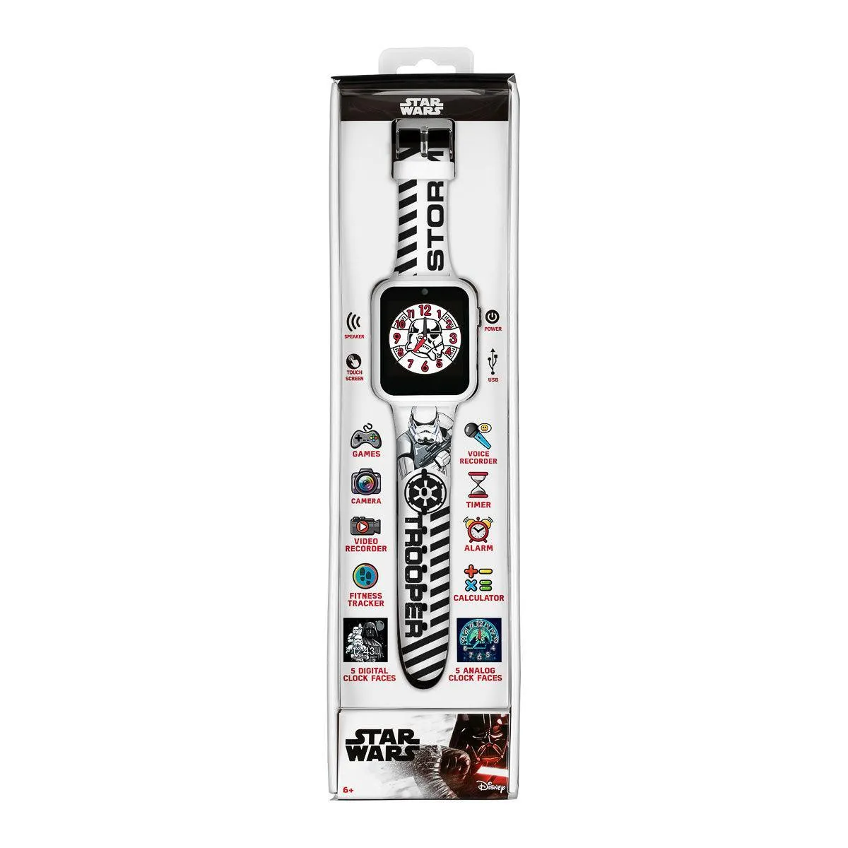 Star Wars White Stormtrooper Smart Watch