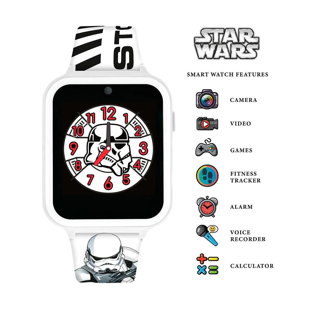 Star Wars White Stormtrooper Smart Watch
