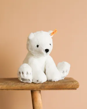 Steiff Lasse Polar Bear Stuffed Animal - 11" Odin Parker