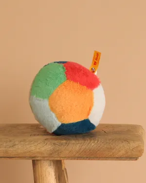 Steiff Multicolored Plush Ball with Rattle Odin Parker