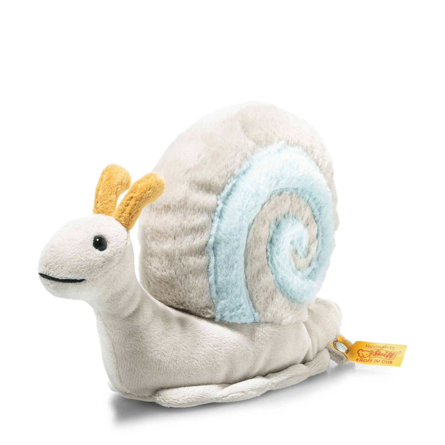 Steiff, Snaily Snail Stuffed Plush Animal, 8 Inches Odin Parker