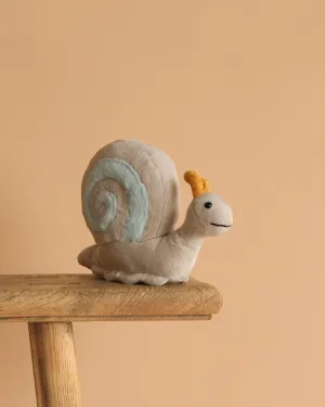 Steiff, Snaily Snail Stuffed Plush Animal, 8 Inches Odin Parker