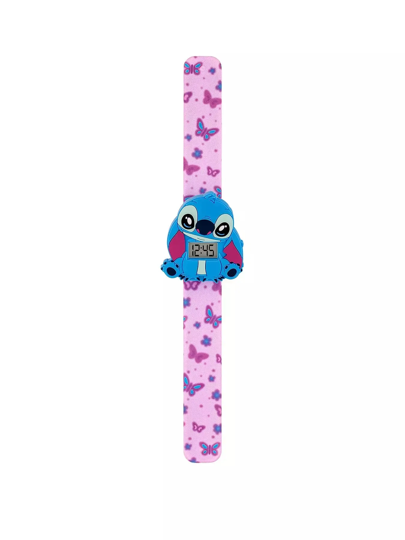 Stitch Digital Watch Pink Slapband