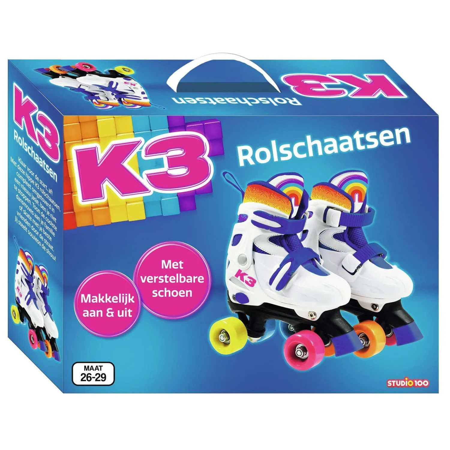 Studio 100 K3 Roller Skates - Size 26-29