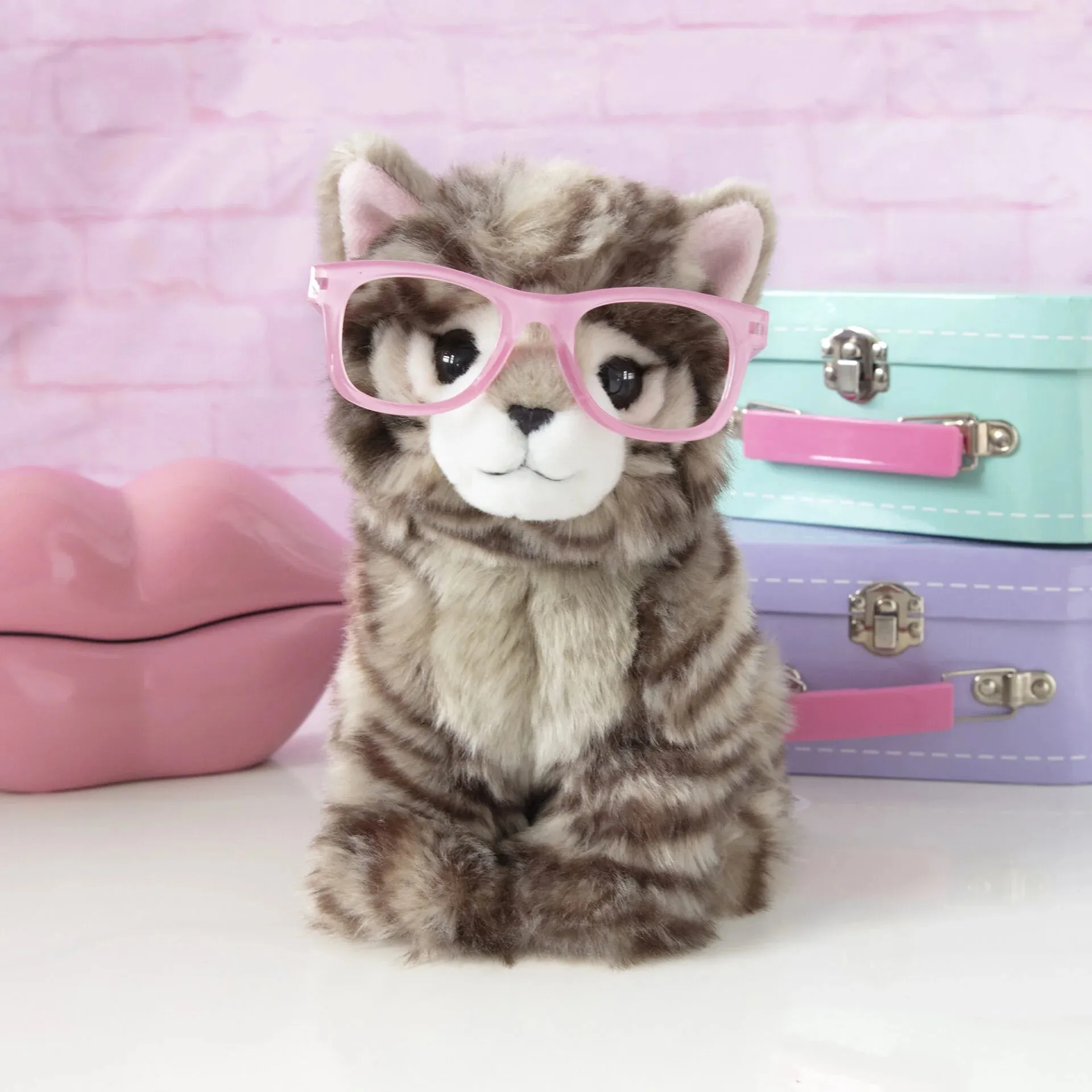 Studio Pets Paige British Longhair Kitten 23cm Plush