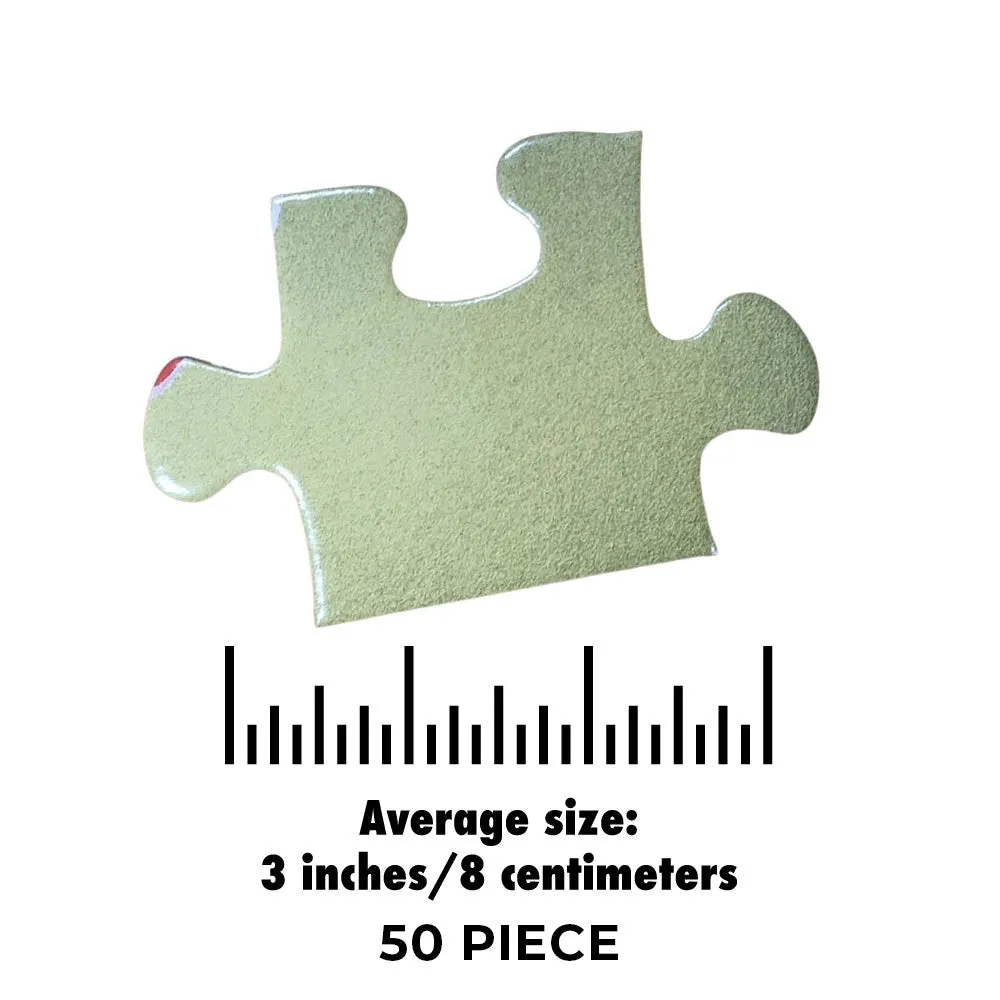 Sunflower and Songbirds Jigsaw Puzzle Bits and Pieces