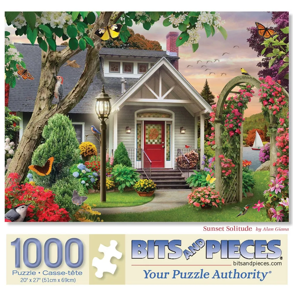 Sunset Solitude Jigsaw Puzzles Bits and Pieces