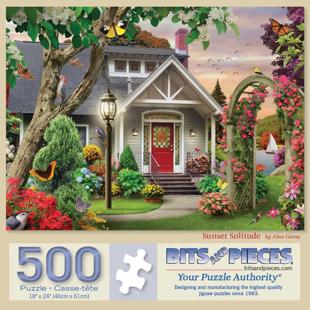 Sunset Solitude Jigsaw Puzzles Bits and Pieces