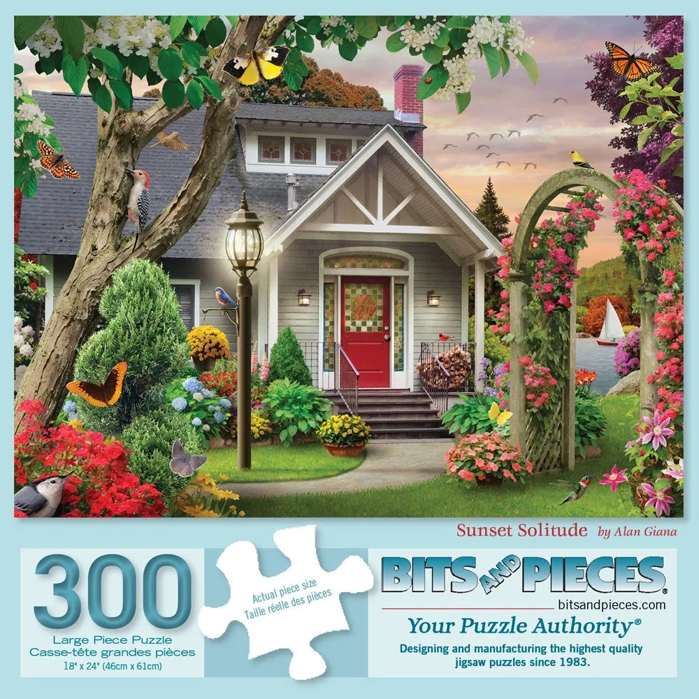 Sunset Solitude Jigsaw Puzzles Bits and Pieces