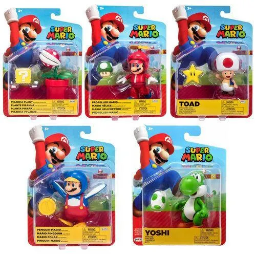 Super Mario 10cm Figure - Assorted