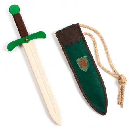 Sword Kamelot S with Pouch "Brown-Green"