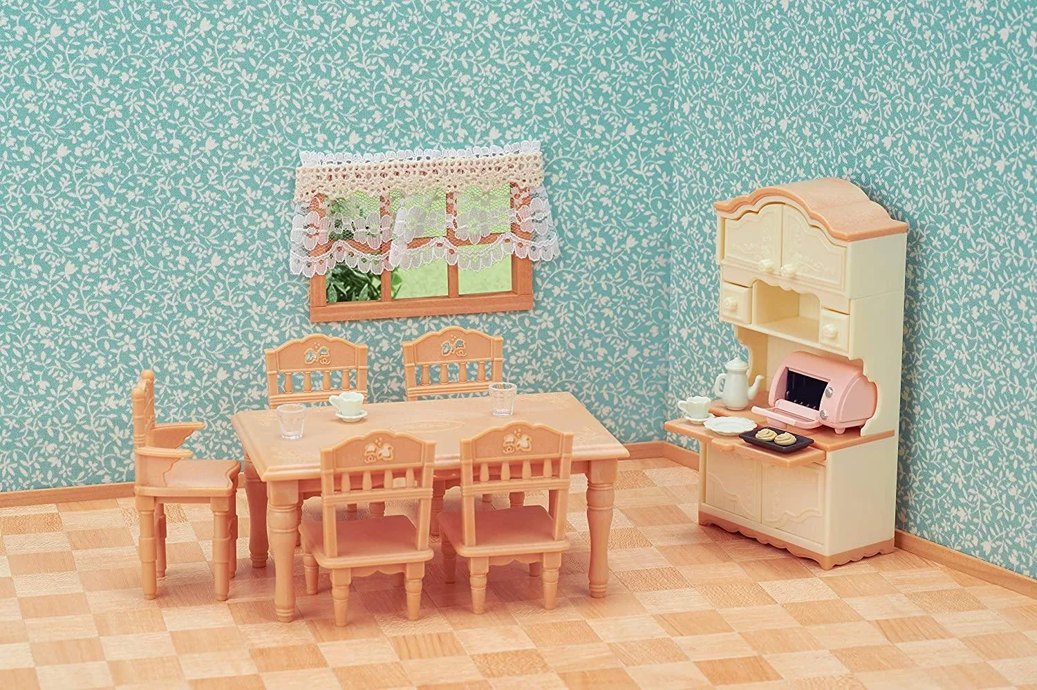 Sylvanian Families 5340 Dining Room Set, Multicolor
